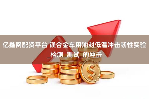 亿鑫网配资平台 镁合金车用油封低温冲击韧性实验_检测_测试_的冲击